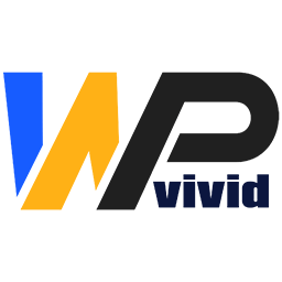WPvivid Logo mit einem Backup-Symbol.