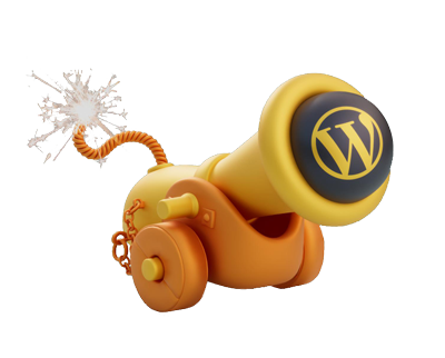 WordPress Logo mit einem stilisierten "W".