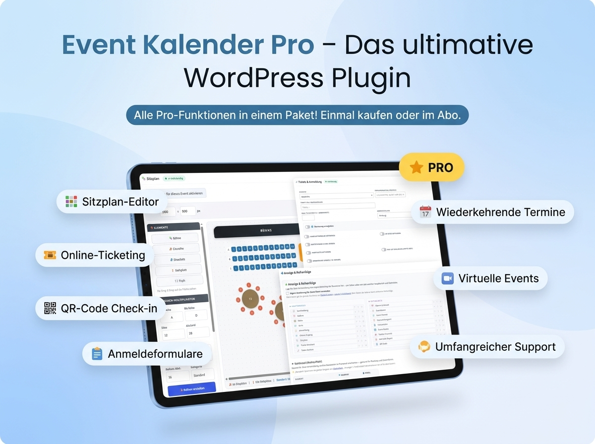 Event-Kalender Pro