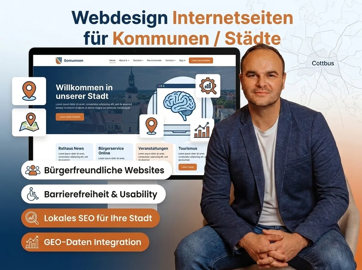 Webdesign für Kommunen, Städte und Behörden